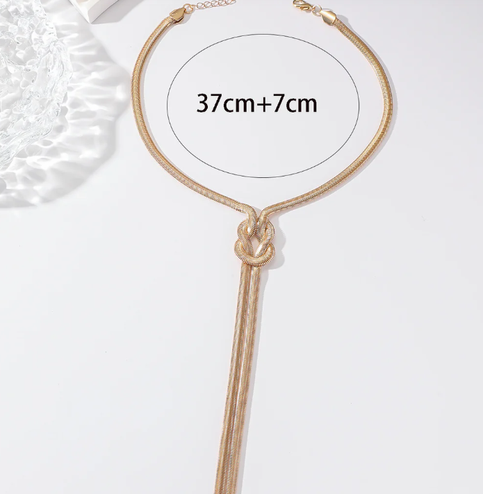 Twisted Snake Chain Necklace