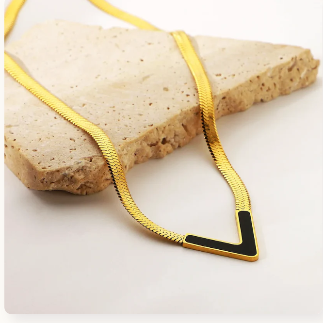 V-Shaped Women's Neck Necklace